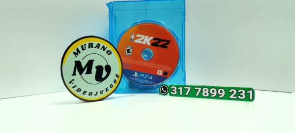 2K22-USED-PS4-MuranoVideojuegos-Front NBA2K 22