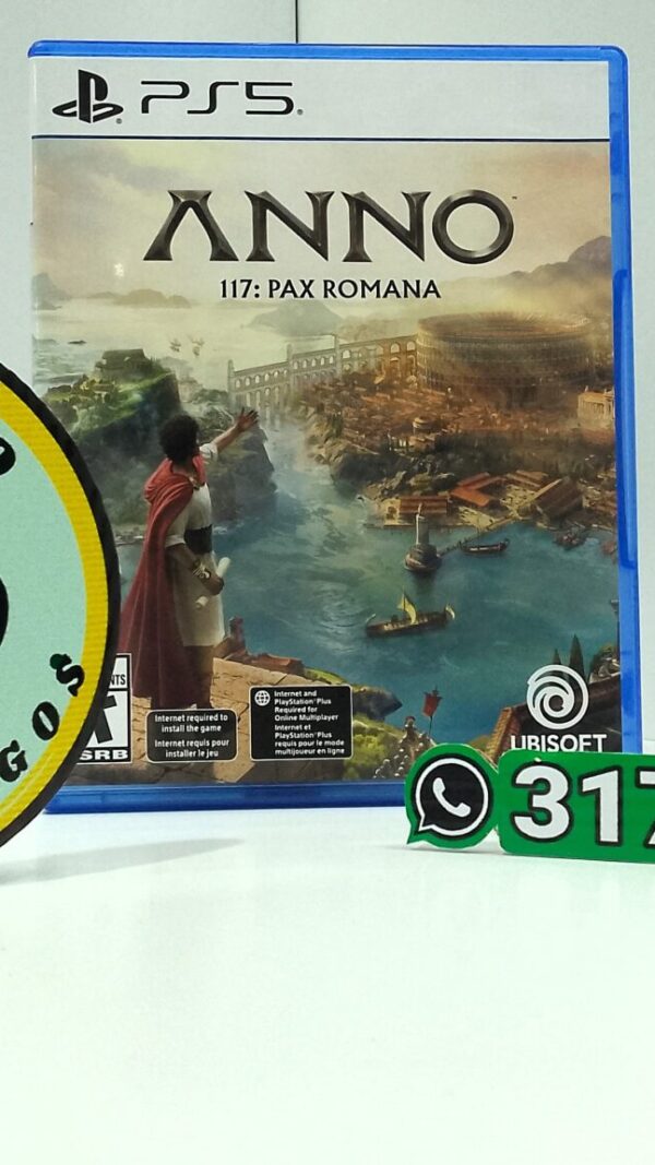 ANNO117PaxRomanaUsed-PS5-MuranoVideojuegos-Front ANNO 117 Pax Romana