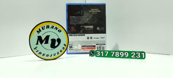 AlanWakeIIDeluxeEdition-PS5-MuranoVideojuegos-Back Alan Wake II