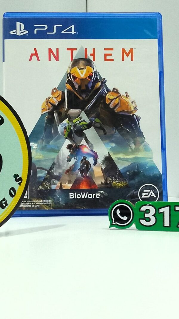 Anthem-USED-PS4-MuranoVideojuegos-Front Anthem