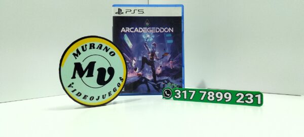 ArcadegeddonUsed-PS5-MuranoVideojuegos-Front Arcadegeddon