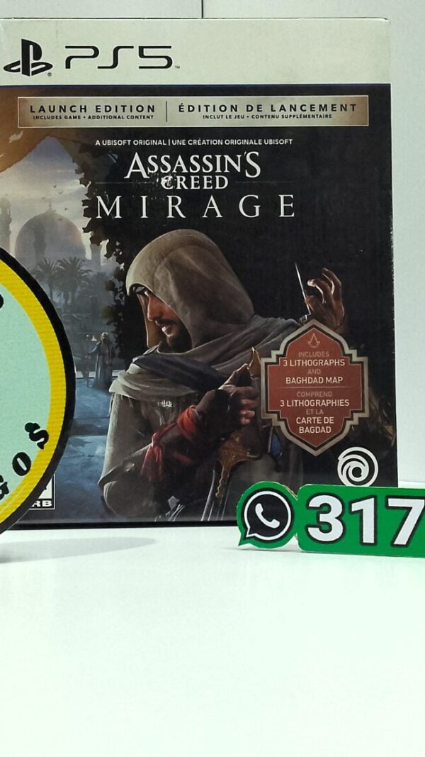 AssassinsCreedMirage-PS5-MuranoVideojuegos-Front Assassin's Creed Mirage