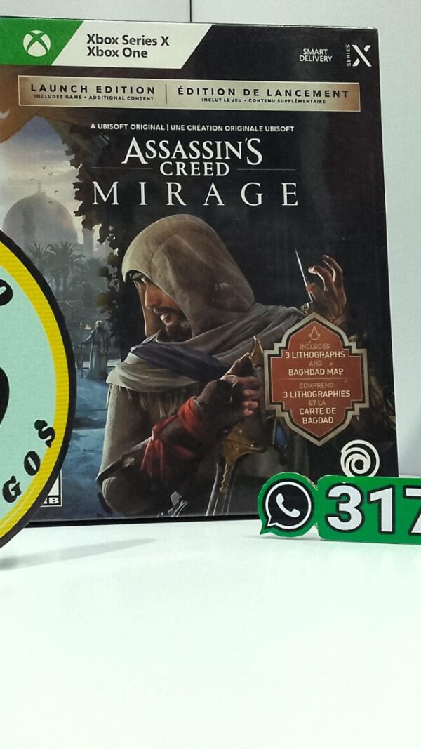 AssassinsCreedMirage-XBOX-X-MuranoVideojuegos-Front Assassin's Creed Mirage