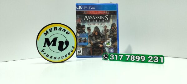 AssassinsCreedSyndicateLimitedEdition-NEW-PS4-MuranoVideojuegos-Front Assassins Creed Syndicate - Limited Edition