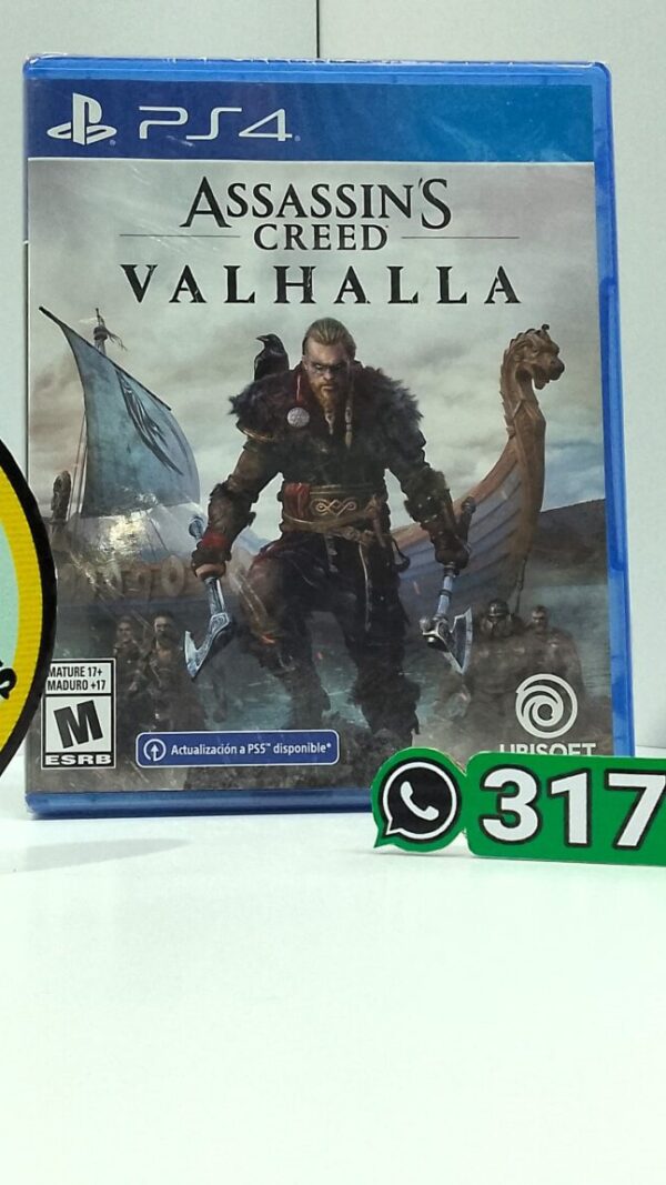 AssassinsCreedValhalla-NEW-PS4-MuranoVideojuegos-Front Assassin's Creed Valhalla