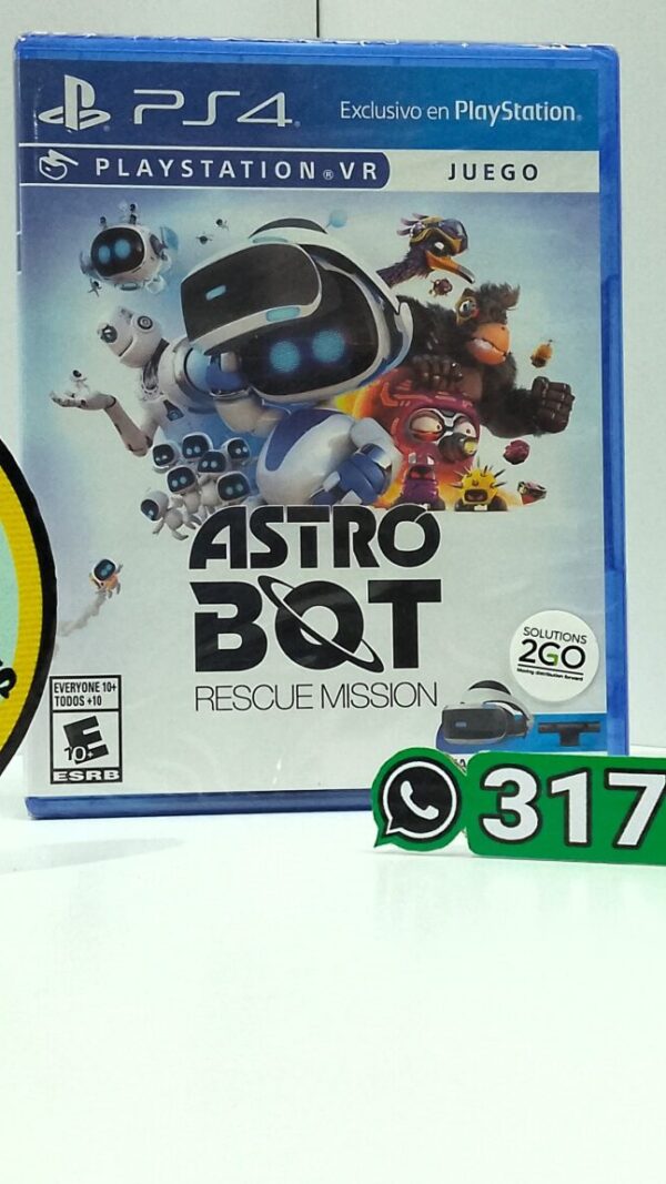 AstroBotRescueMission-NEW-PS4-MuranoVideojuegos-Front Astro Bot Rescue Mission VR