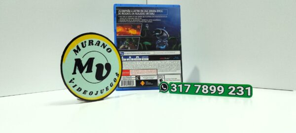 AstroBotRescueMission-USED-PS4-MuranoVideojuegos-Back Astro Bot Rescue Mission VR