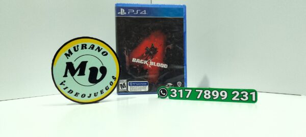 Back4Blood-NEW-PS4-MuranoVideojuegos-Front Back 4 Blood