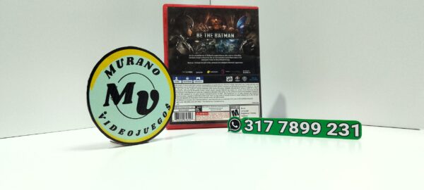 BatmanArkhamKnight-USED-PS4-MuranoVideojuegos-Back Batman Arkham Knight