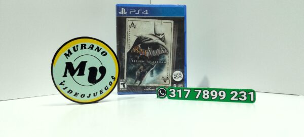 BatmanReturnToArkham-NEW-PS4-MuranoVideojuegos-Front Batman Return To Arkham