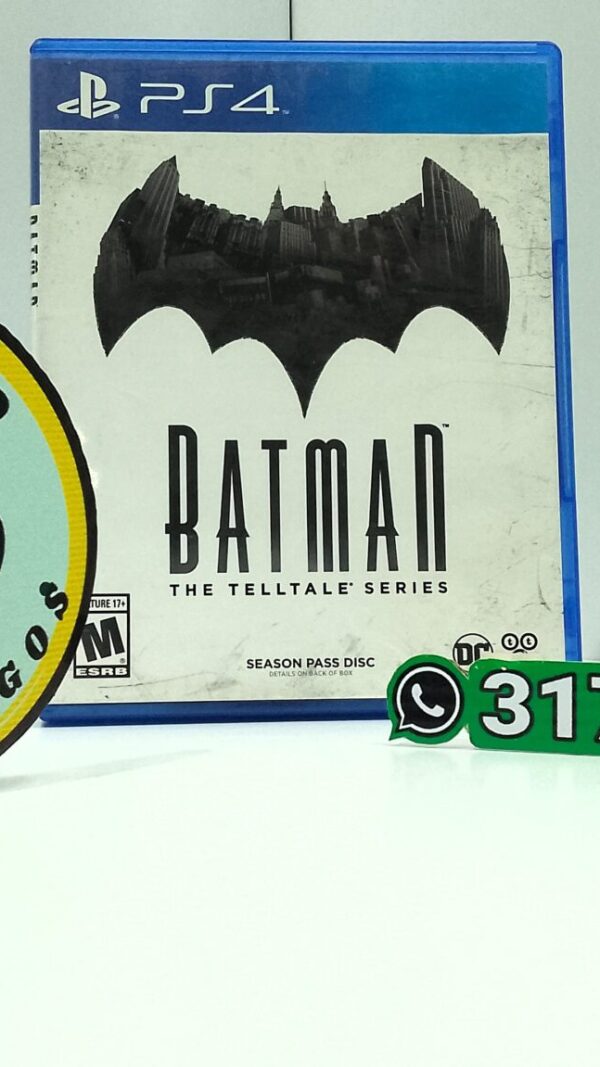 BatmanTheTelltaleSeries-USED-PS4-MuranoVideojuegos-Front Batman The Telltale Series