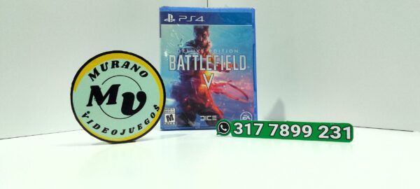 BattlefieldVDeluxeEdition-NEW-PS4-MuranoVideojuegos-Front Battlefield V - Deluxe Edition