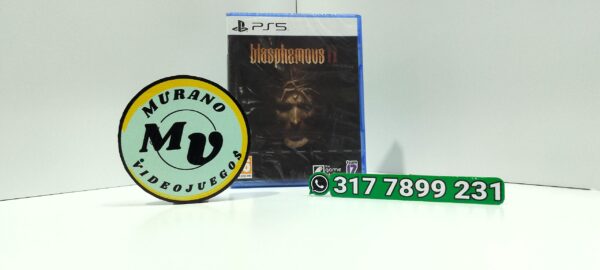 BlasphemousII-PS5-MuranoVideojuegos-Front Blasphemous II