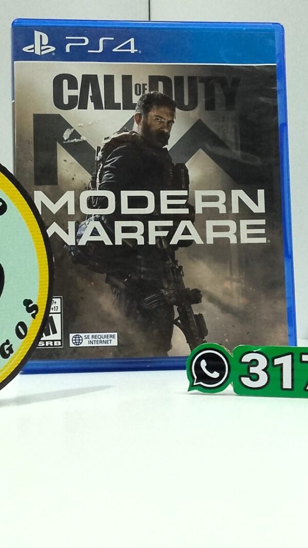 CallOfDutyModernWarfare-USED-PS4-MuranoVideojuegos-Front Call Of Duty Modern Warfare