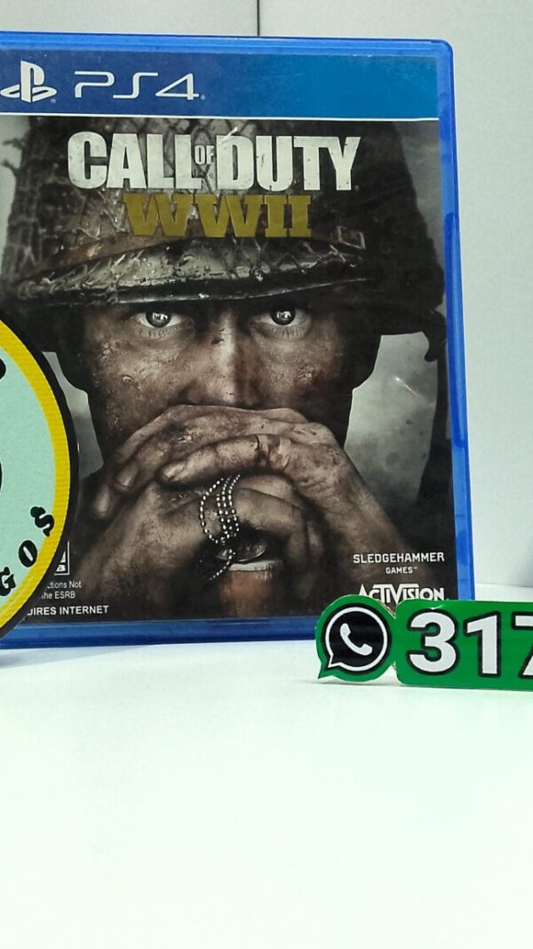 CallOfDutyWWII-USED-PS4-MuranoVideojuegos-Front Call Of Duty WWII