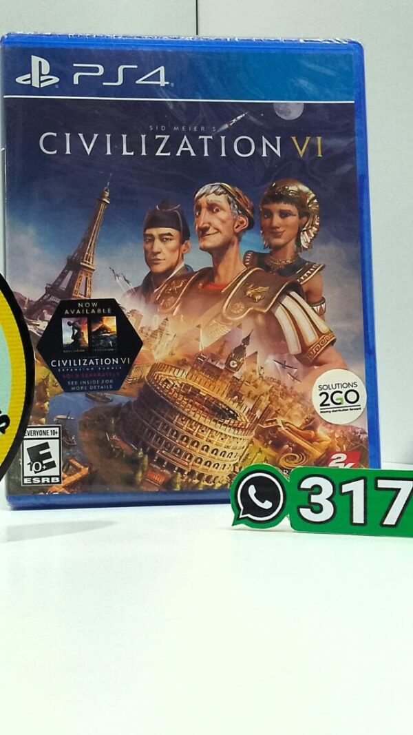 CivilizationVI-NEW-PS4-MuranoVideojuegos-Front Civilization VI