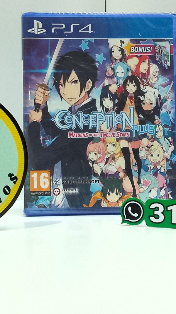 ConceptionPlusMaidensOfTheTwelveStars-NEW-PS4-MuranoVideojuegos-Front Conception Plus Maidens Of The Twelve Stars
