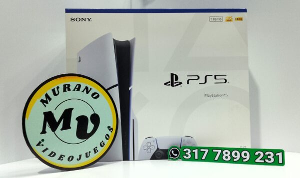 Consola-PlayStation5-Nueva-MuranoVideojuegos-Front PlayStation 5 (Consola)