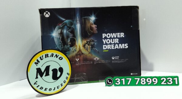 Consola-XBOXSERIESX-Nuevo-MuranoVideojuegos-Back XBOX Series X (Consola)