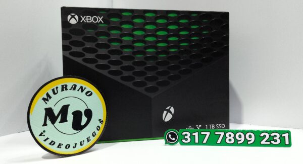 Consola-XBOXSERIESX-Nuevo-MuranoVideojuegos-Front XBOX Series X (Consola)