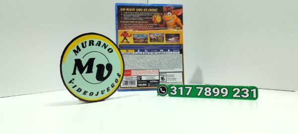 CrashTeamRumble-USED-PS4-MuranoVideojuegos-Back Crash Team Rumble - Edición Deluxe
