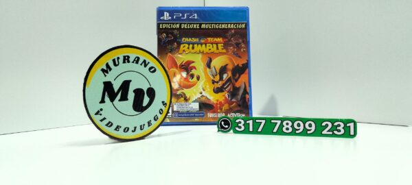 CrashTeamRumble-USED-PS4-MuranoVideojuegos-Front Crash Team Rumble - Edición Deluxe