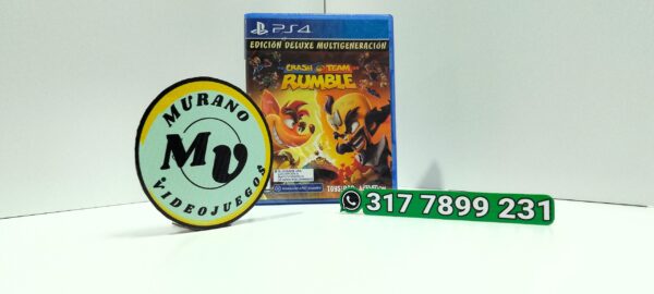 CrashTeamRumbleDeluxeEdition-NEW-PS4-MuranoVideojuegos-Front Crash Team Rumble - Deluxe Edition
