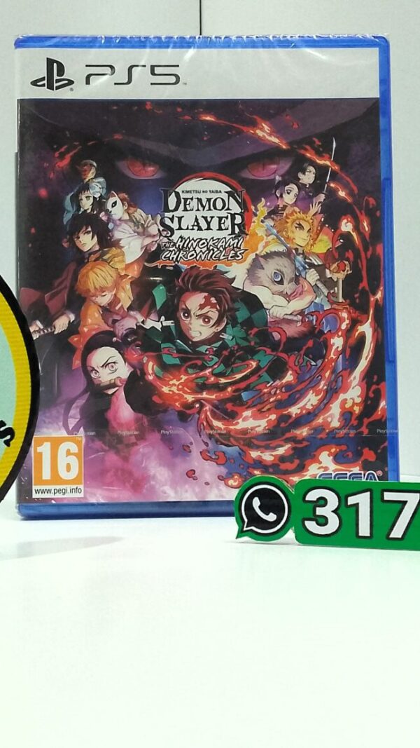 DemonSlayerTheHinokamiChronicles-PS5-MuranoVideojuegos-Front DemonSlayer - The Hinokami Chronicles