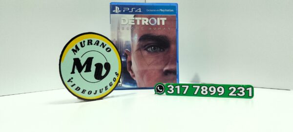DetroitBecomeHuman-USED-PS4-MuranoVideojuegos-Front Detroit Become Human