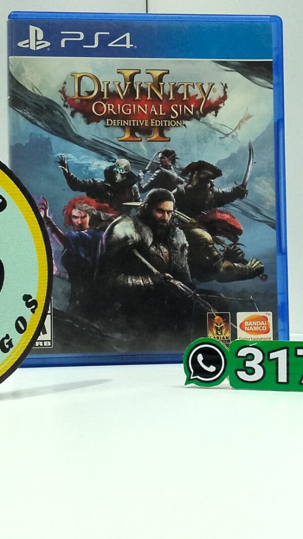 DivinityIIOriginalSinDefinitiveEdition-USED-PS4-MuranoVideojuegos-Front Divinity II - Original Sin - Definitive Edition