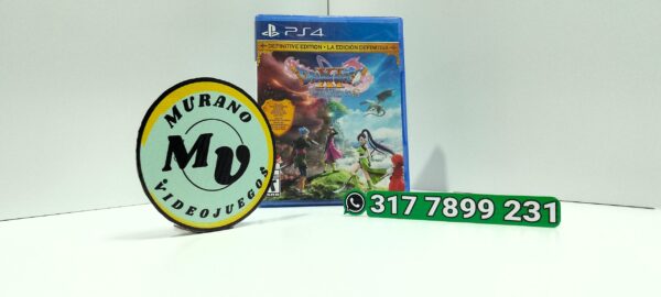 DragonQuestXIEchoesOfAnElusiveAgeDefinitiveEdition-NEW-PS4-MuranoVideojuegos-Front Dragon Quest XI - Echoes Of An Elusive Age S - Definitive Edition