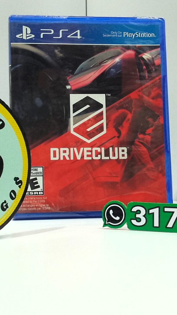 DriveClub-NEW-PS4-MuranoVideojuegos-Front Drive Club