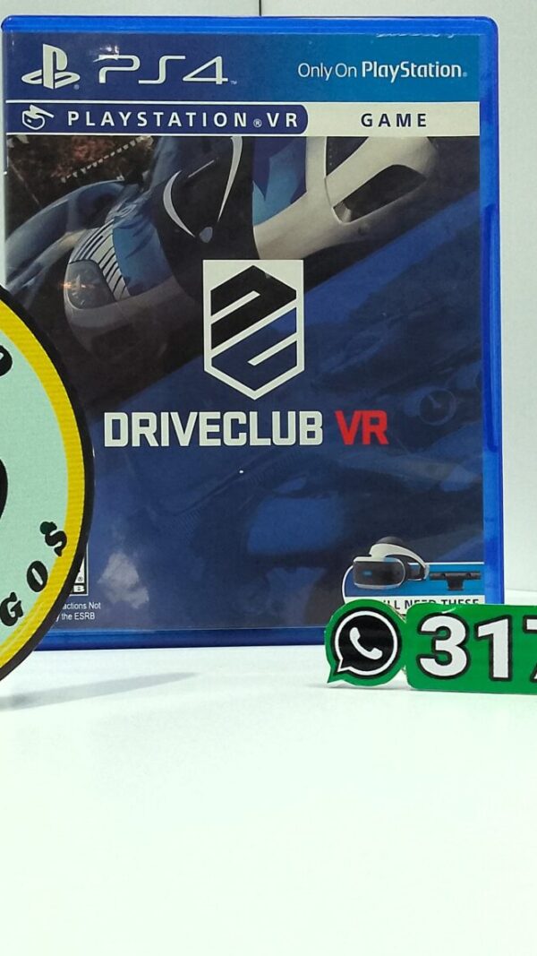 DriveClubVR-USED-PS4-MuranoVideojuegos-Front Drive Club VR