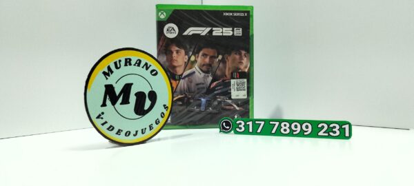 F125-XBOX-X-MuranoVideojuegos-Front F1 25