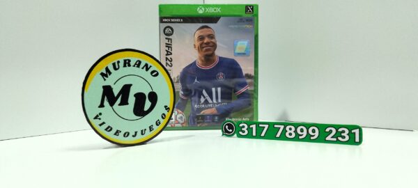 FIFA22-XBOX-X-MuranoVideojuegos-Front EA Sports FIFA22