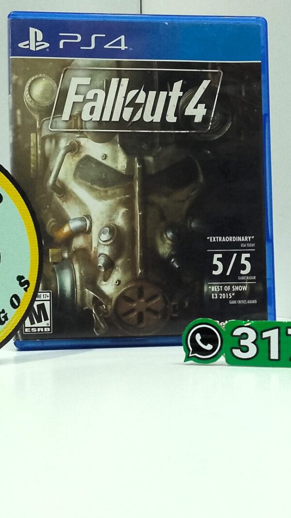 Fallout4-USED-PS4-MuranoVideojuegos-Front Fallout 4