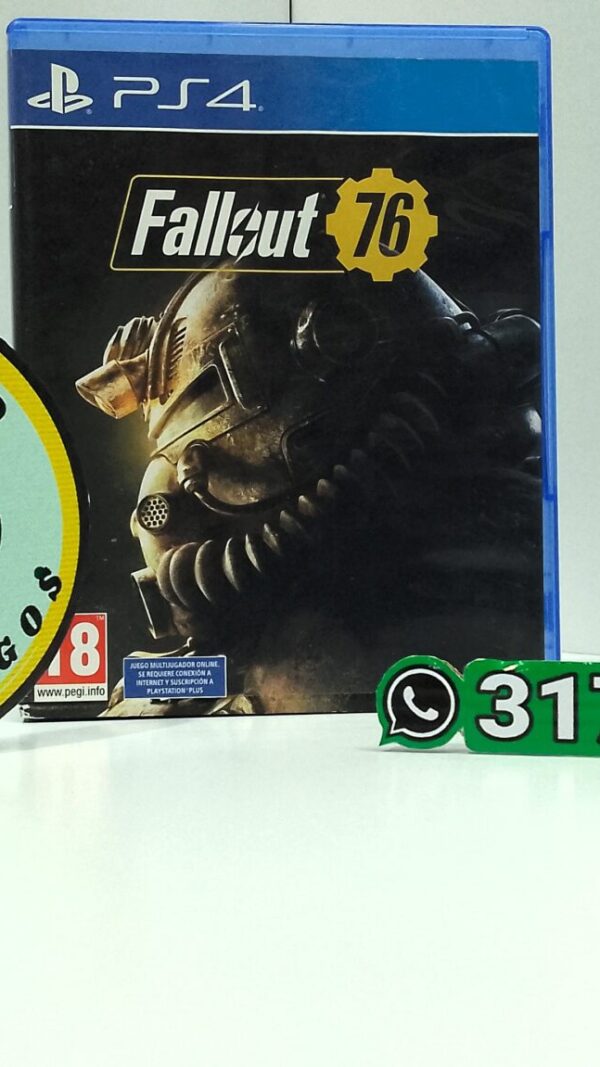 Fallout76-USED-PS4-MuranoVideojuegos-Front Fallout 76