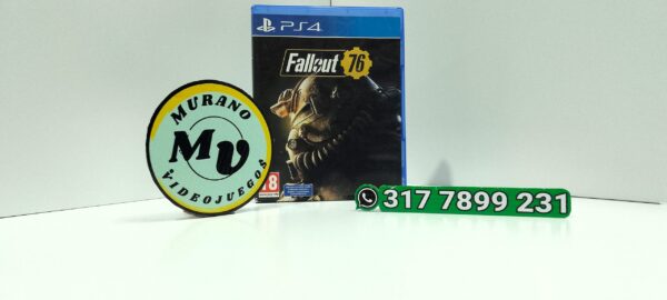 Fallout76-USED-PS4-MuranoVideojuegos-Front Fallout 76