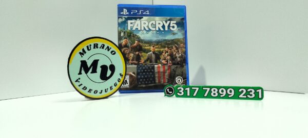 FarCry5-USED-PS4-MuranoVideojuegos-Front FarCry 5