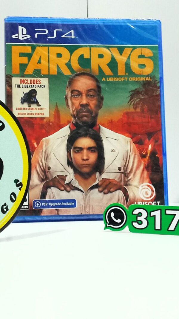 FarCry6-NEW-PS4-MuranoVideojuegos-Front FarCry 6