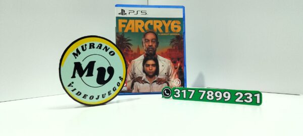FarCry6Used-PS5-MuranoVideojuegos-Front FARCRY 6
