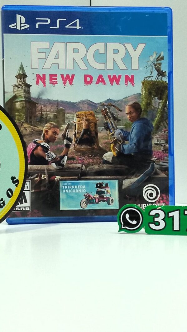 FarCryNewDawn-USED-PS4-MuranoVideojuegos-Front FarCry New Dawn