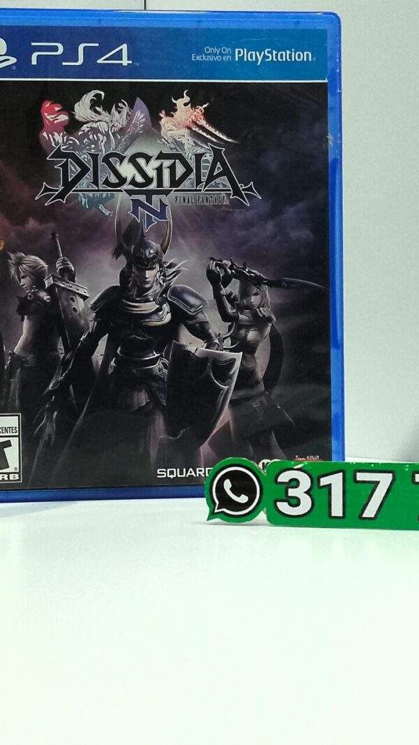 FinalFantasyDissidiaTN-USED-PS4-MuranoVideojuegos-Front Final Fantasy Dissidia TN
