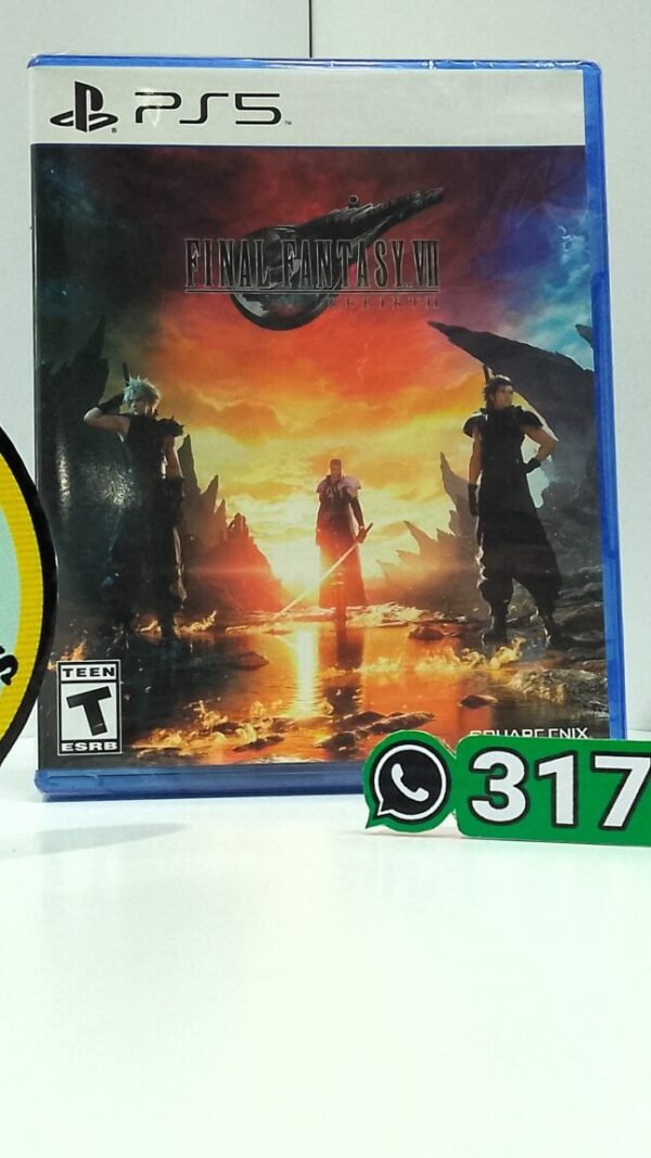 FinalFantasyVIIRebirth-PS5-MuranoVideojuegos-Front Final Fantasy VII - Rebirth