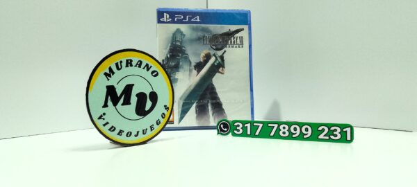 FinalFantasyVIIRemake-NEW-PS4-MuranoVideojuegos-Front Final Fantasy VII Remake