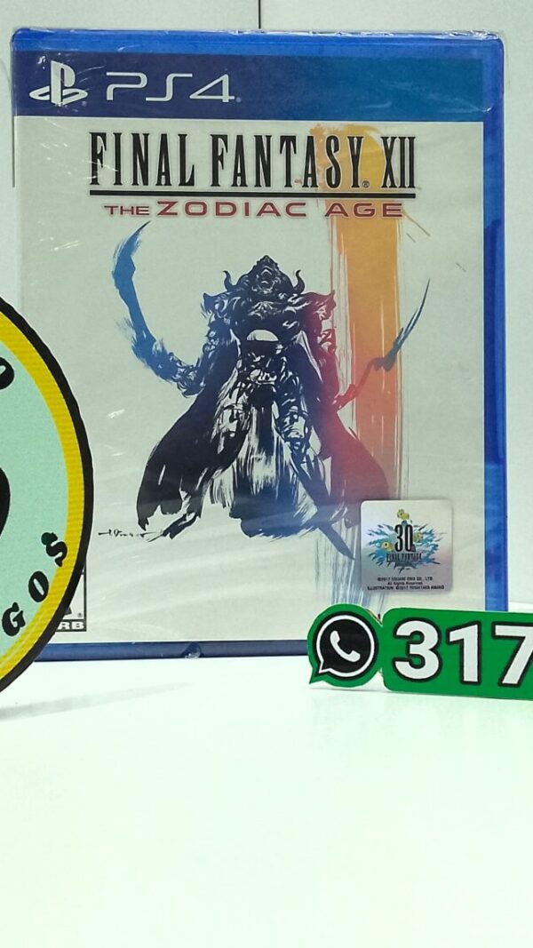 FinalFantasyXIITheZodiacAge-NEW-PS4-MuranoVideojuegos-Front Final Fantasy XII - The Zodiac Age