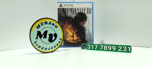 FinalFantasyXVIUsed-PS5-MuranoVideojuegos-Front Final Fantasy XVI