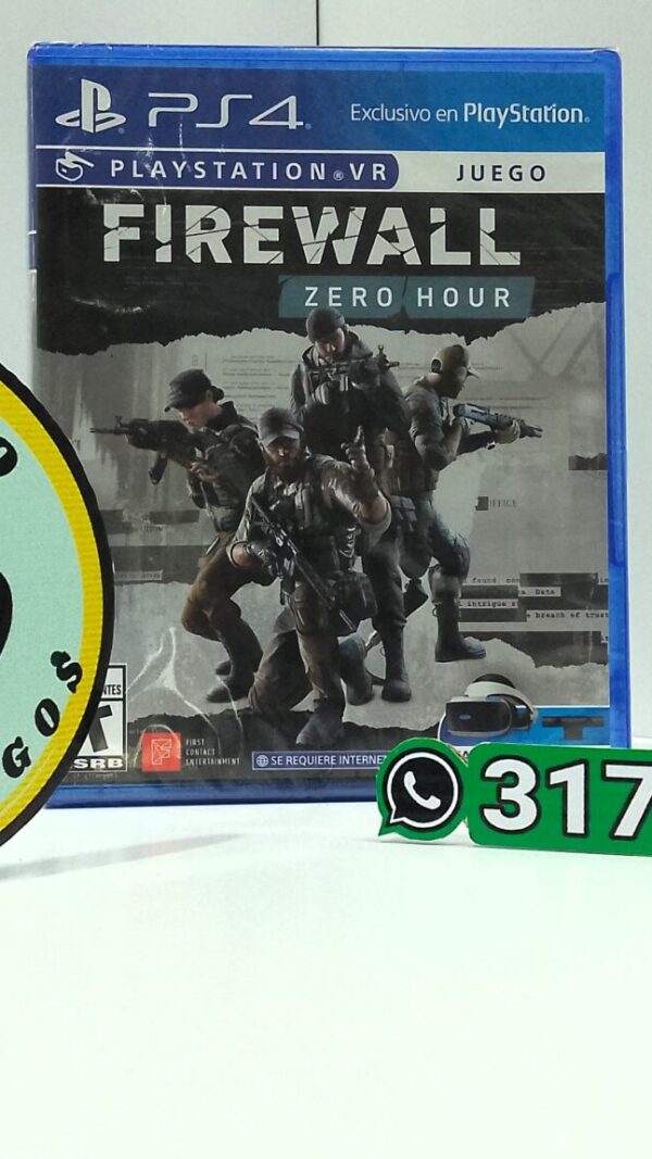 FirewallZeroHour-NEW-PS4-MuranoVideojuegos-Front Firewall - Zero Hour VR