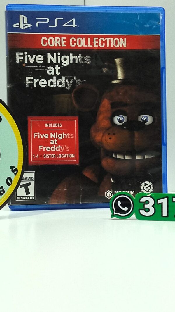 FiveNightsAtFreddysCoreCollection-USED-PS4-MuranoVideojuegos-Front Five Nights At Freddy's - Core Collection