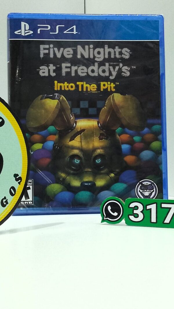 FiveNightsAtFreddysIntoThePit-NEW-PS4-MuranoVideojuegos-Front Five Nights At Freddy's - Into The Pit
